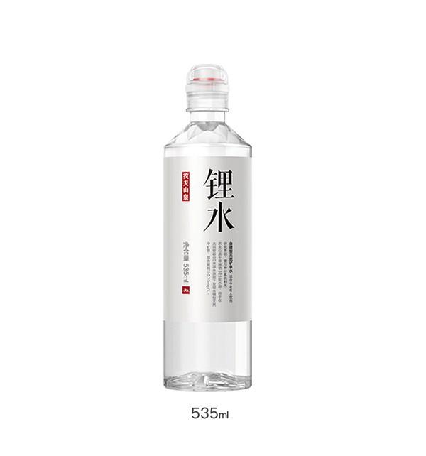 天然礦泉水（含鋰型）535ml